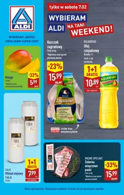 Aldi w sobotę
