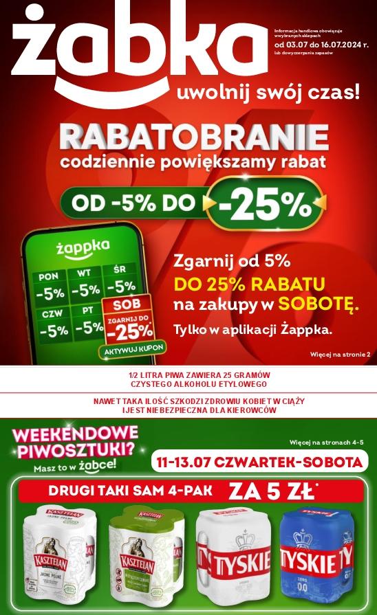Gazetka promocyjna Żabka str. 1