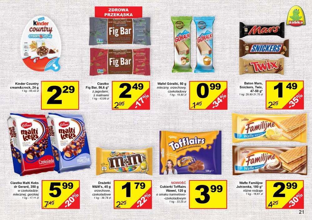 Gazetka promocyjna Żabka str. 21