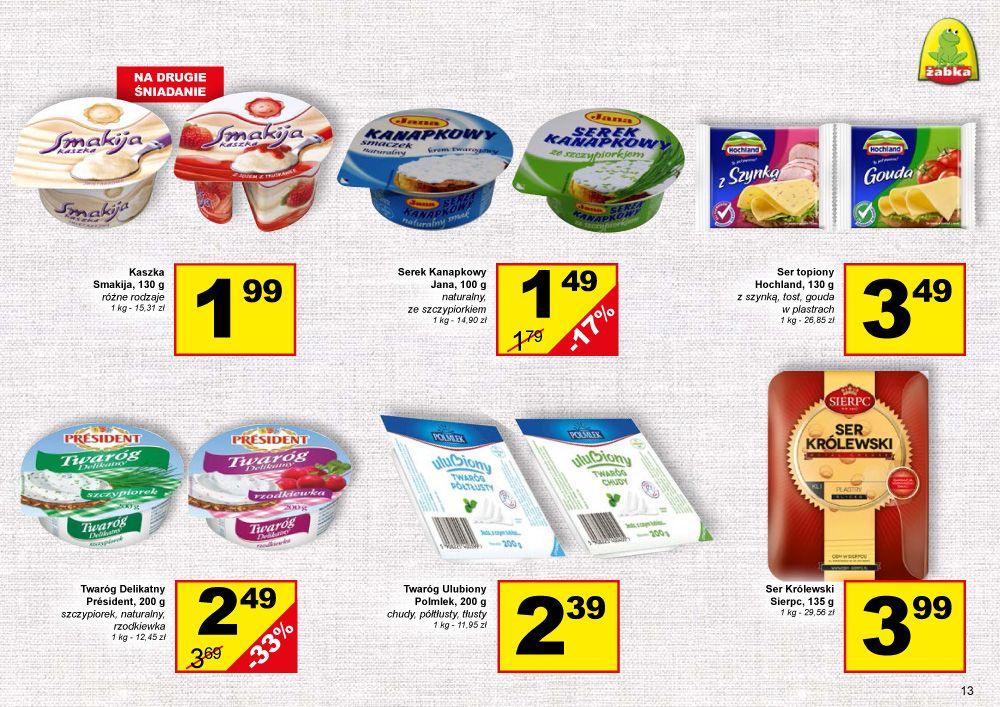 Gazetka promocyjna Żabka str. 13
