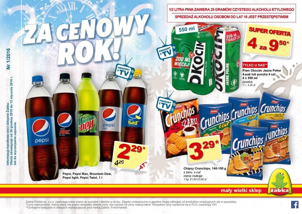 Gazetka promocyjna Żabka str. 1