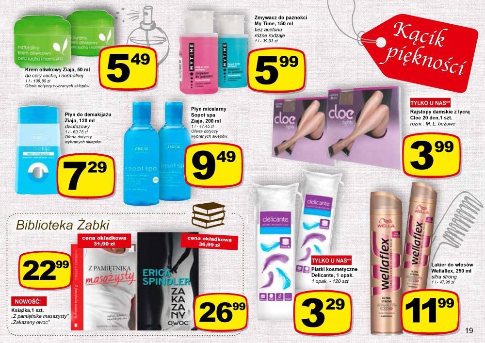 Gazetka promocyjna Żabka str. 19
