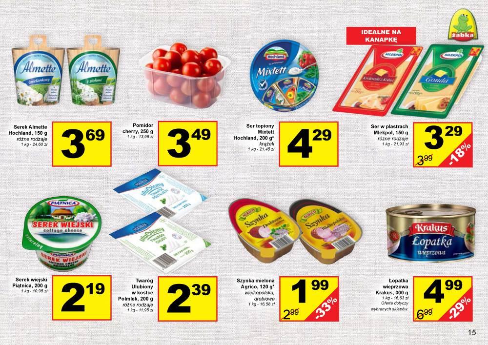 Gazetka promocyjna Żabka str. 15