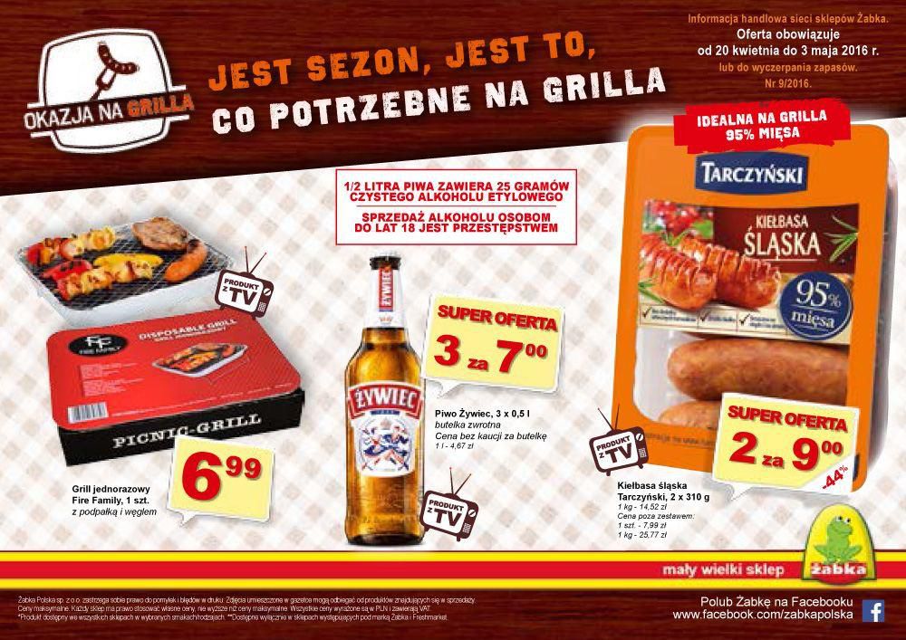 Gazetka promocyjna Żabka str. 1
