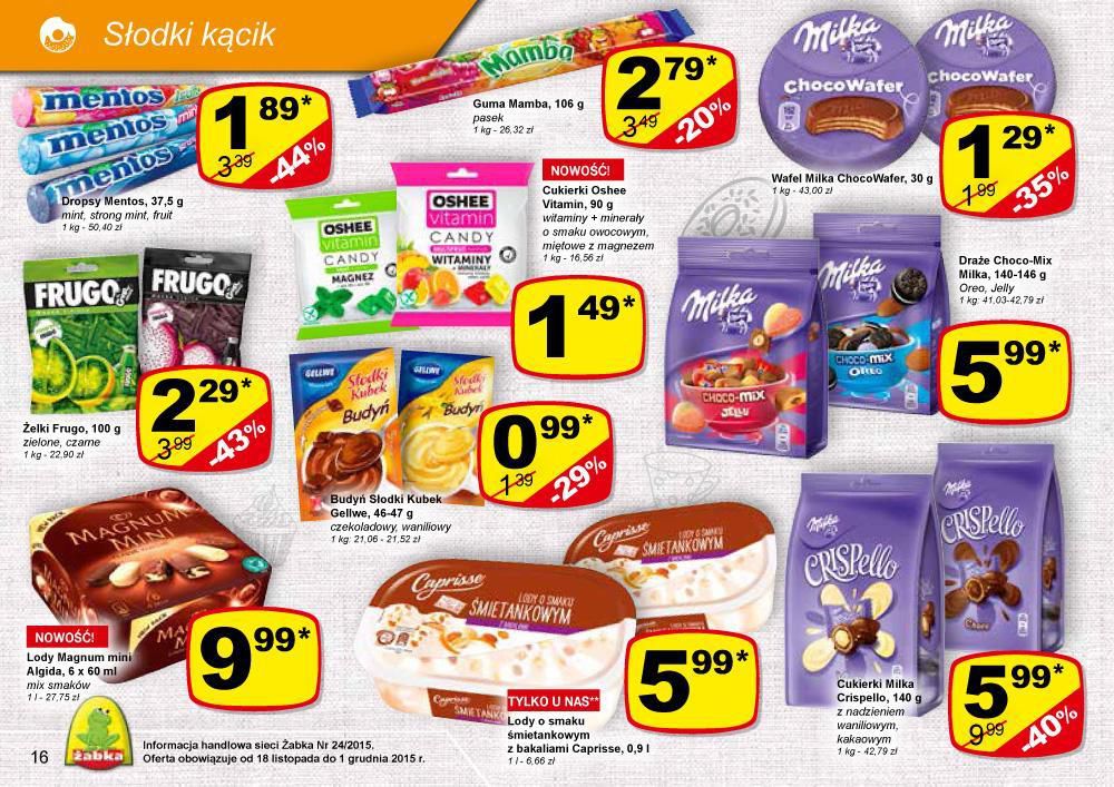 Gazetka promocyjna Żabka str. 16