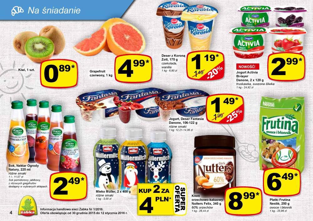 Gazetka promocyjna Żabka str. 4