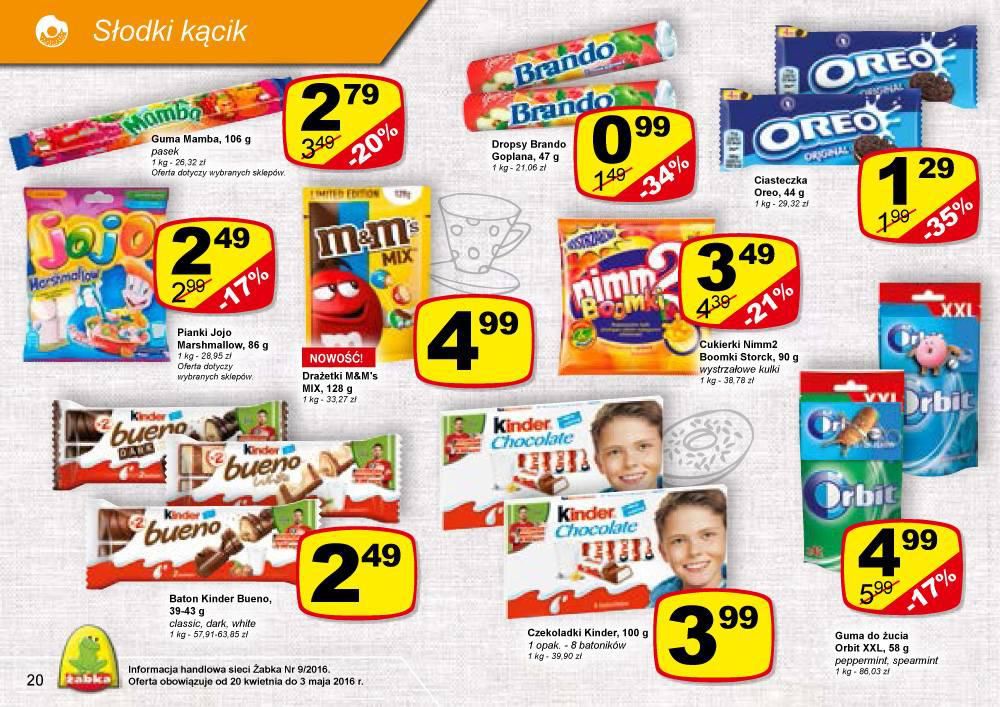 Gazetka promocyjna Żabka str. 20