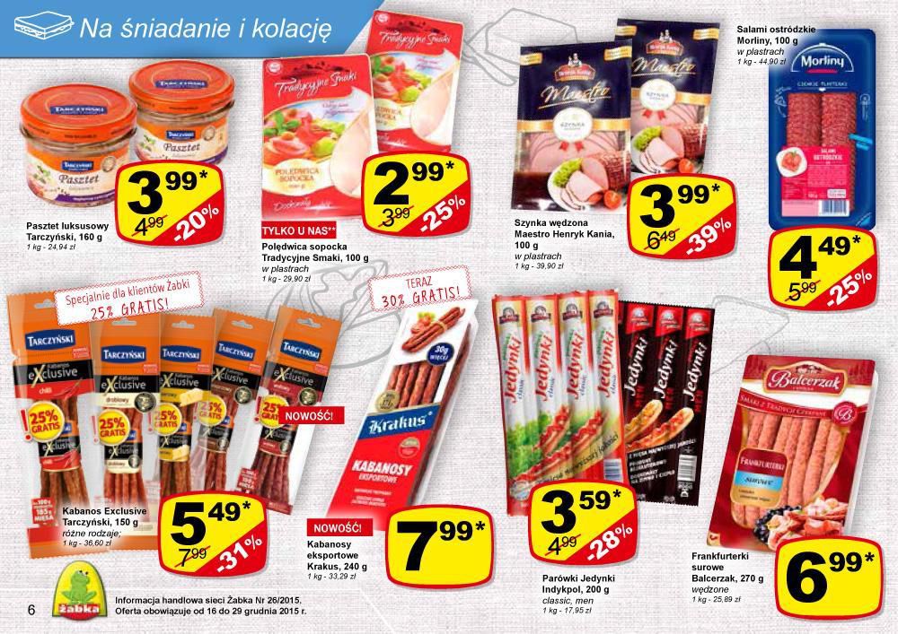 Gazetka promocyjna Żabka str. 6