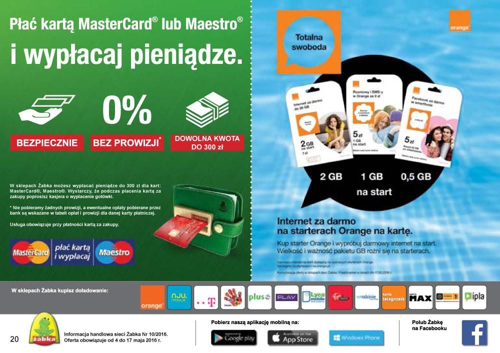 Gazetka promocyjna Żabka str. 20