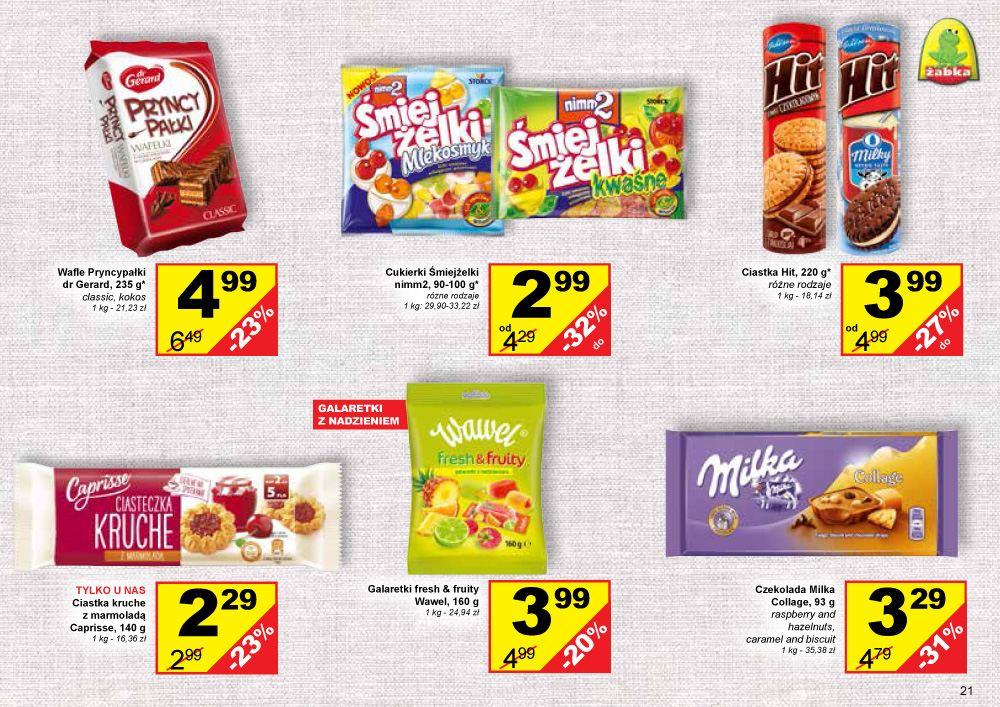 Gazetka promocyjna Żabka str. 21