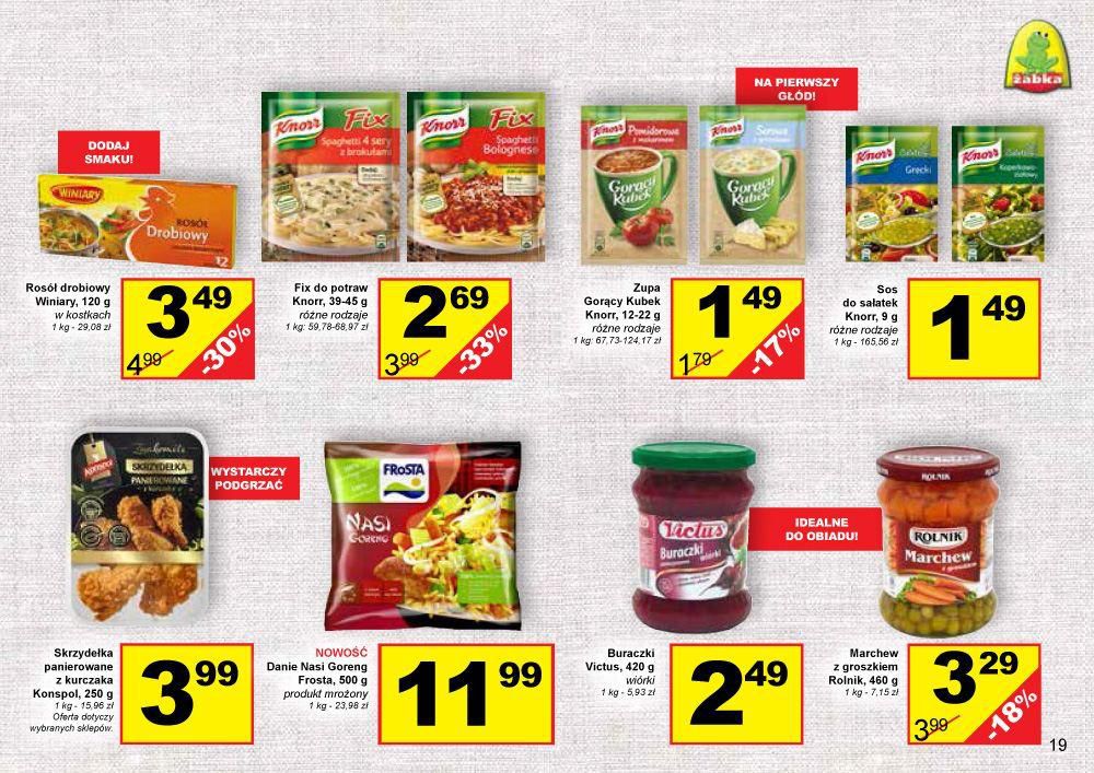 Gazetka promocyjna Żabka str. 19