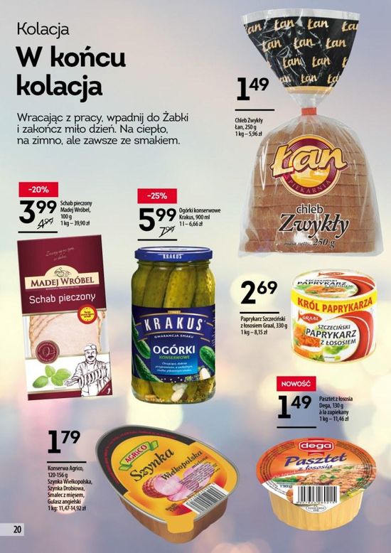 Gazetka promocyjna Żabka str. 20