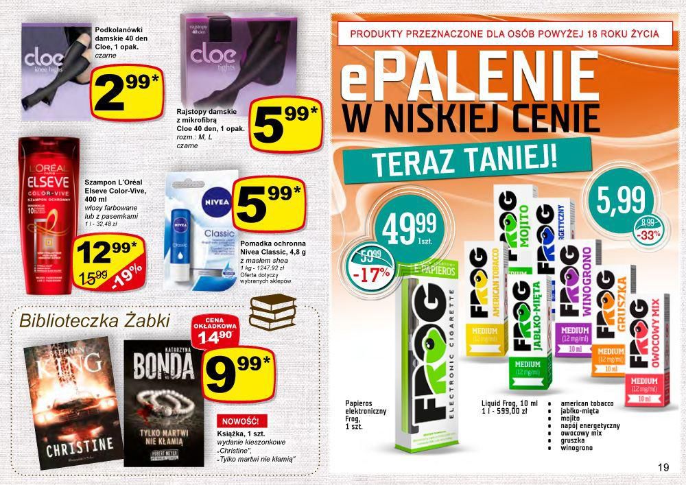 Gazetka promocyjna Żabka str. 19
