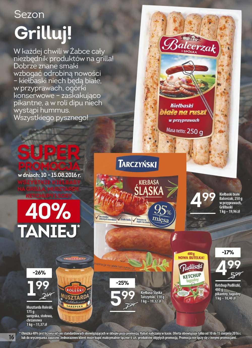 Gazetka promocyjna Żabka str. 16